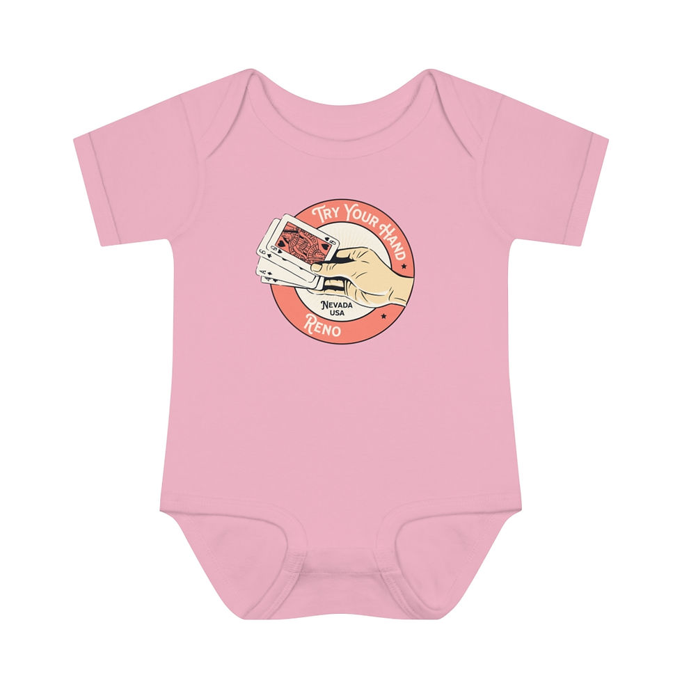 Thumbnail: Try Your Hand Reno Nevada: Infant Baby Rib Bodysuit
