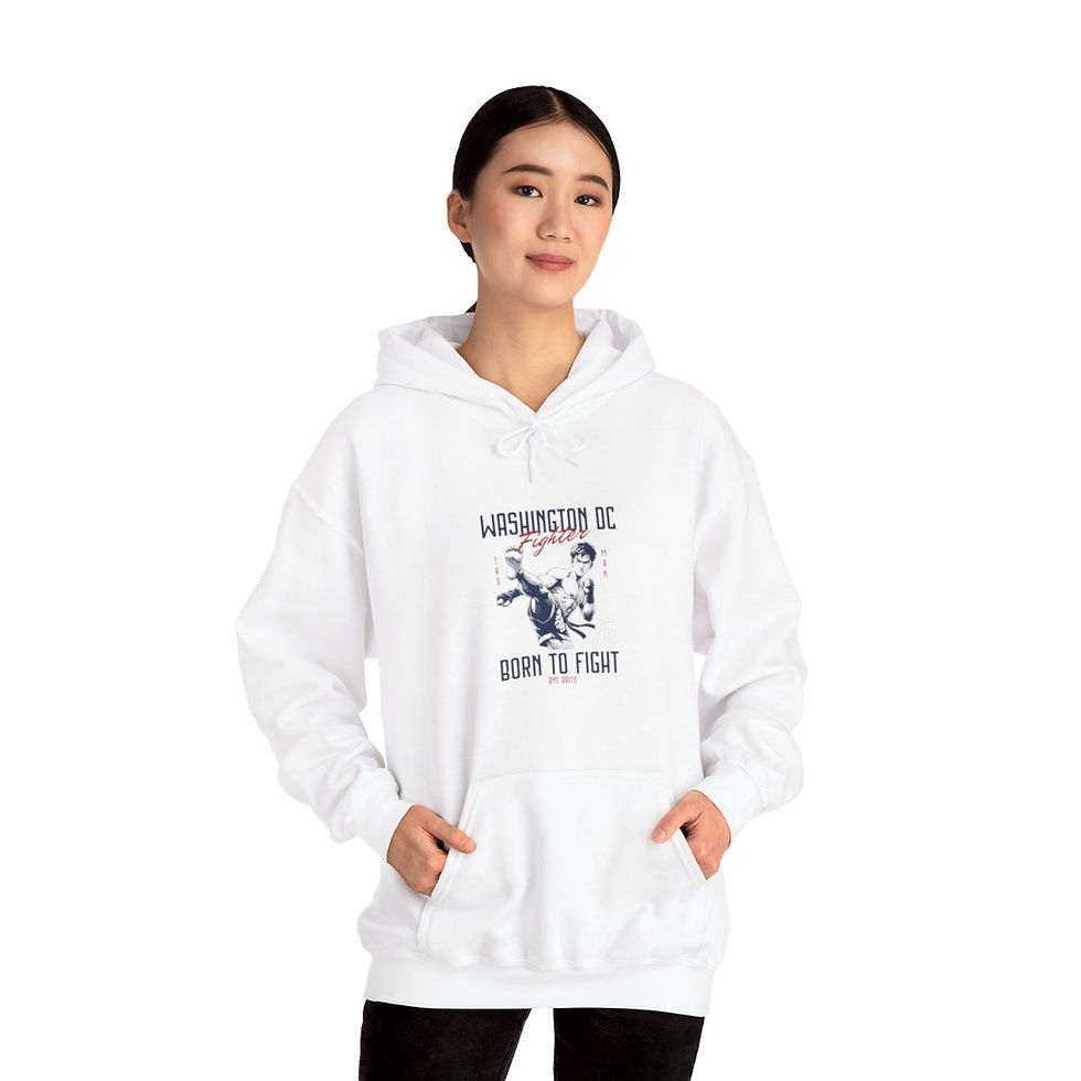 Thumbnail: DC Fighter: Unisex Heavy Blend™ Hooded Sweatshirt