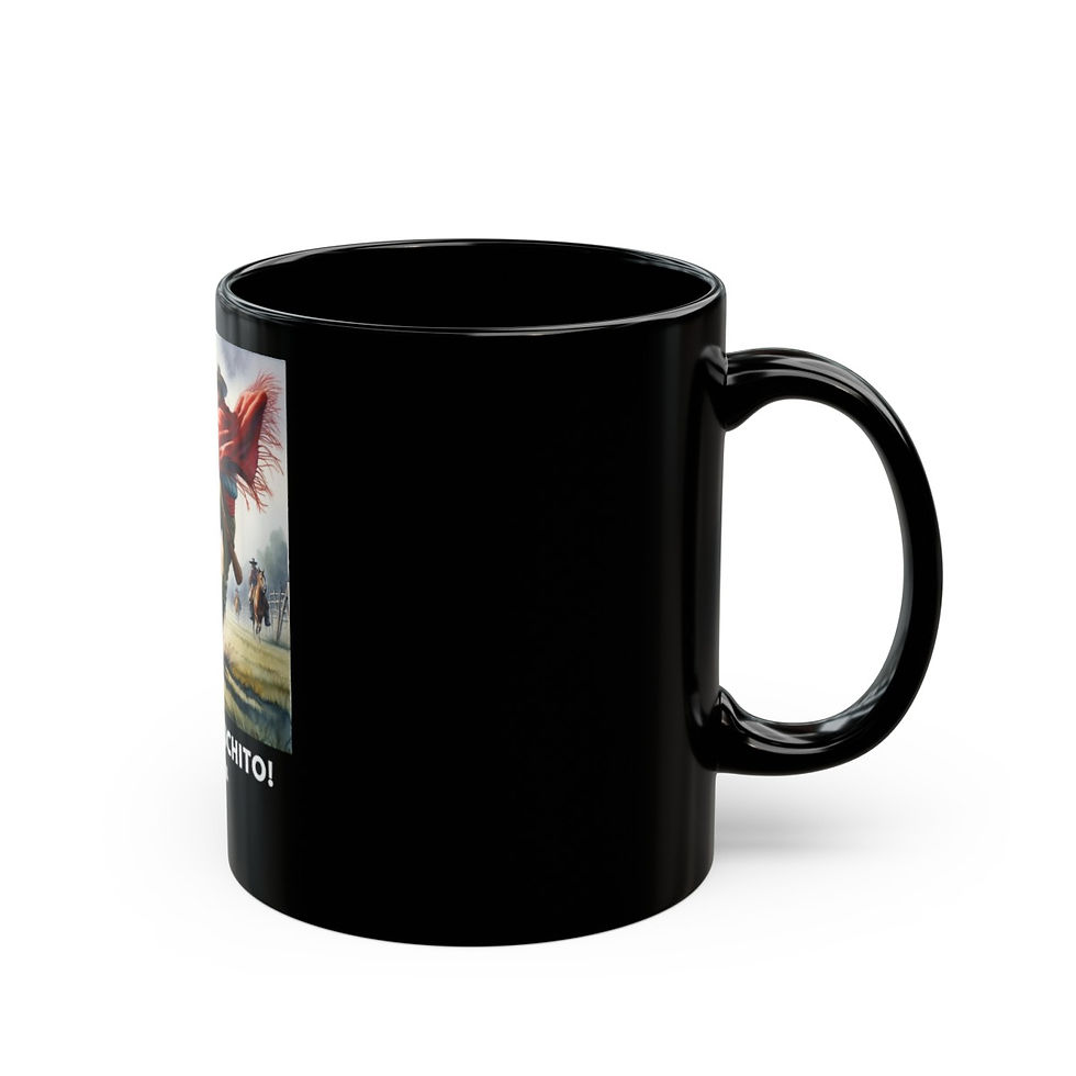 Thumbnail: Vamos Gauchito Argentina: Black Mug (11oz, 15oz)