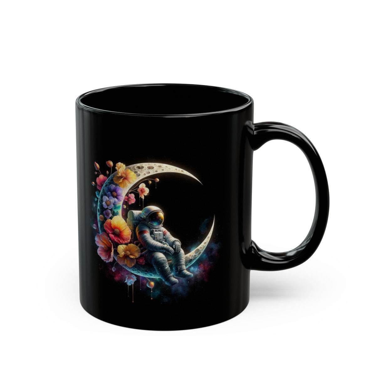 Moon 2: Black Mug (11oz, 15oz)