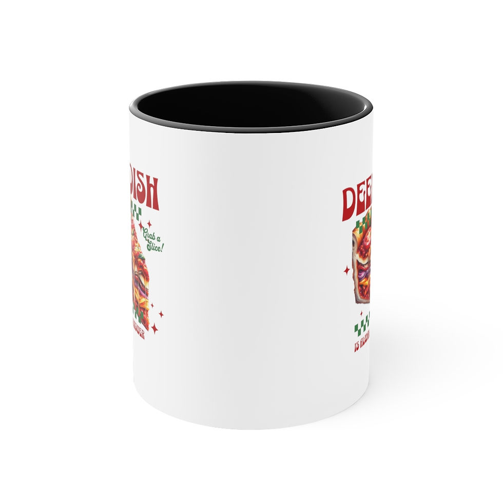 Thumbnail: Deep Dish Illinois: Accent Coffee Mug, 11oz