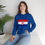 Thumbnail: Croatia Flag: Unisex Heavy Blend™ Crewneck Sweatshirt
