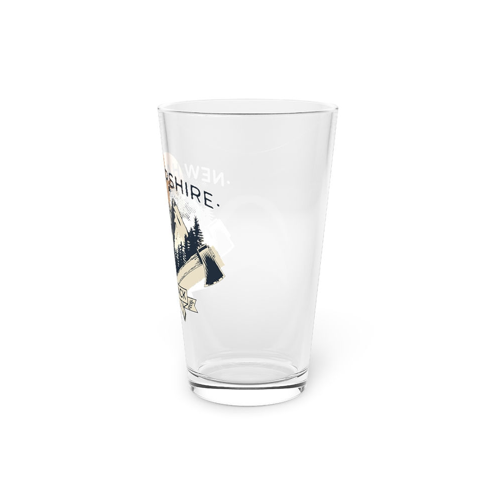 Thumbnail: New Hampshire Lumberjack: Pint Glass, 16oz