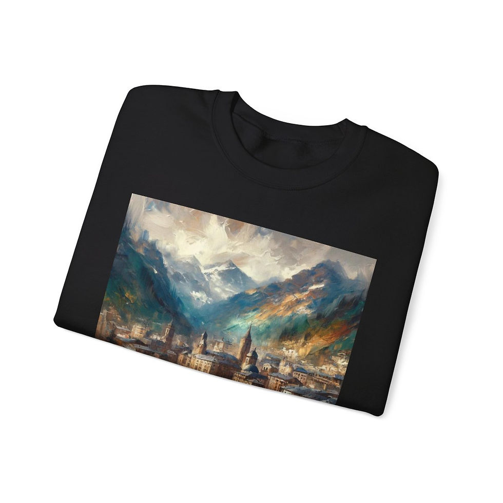 Thumbnail: Andorra La Vella: Unisex Heavy Blend™ Crewneck Sweatshirt