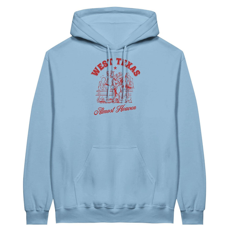 Thumbnail: West Texas Almost Heaven: Classic Unisex Pullover Hoodie