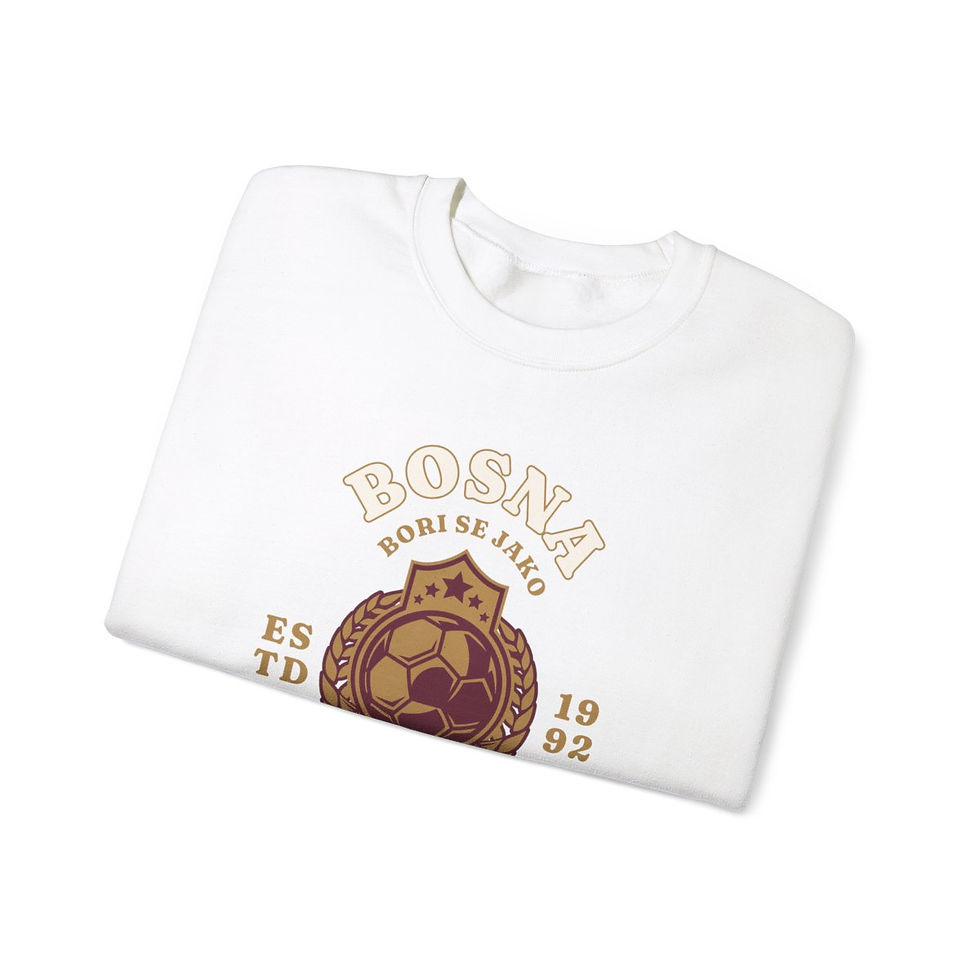 Thumbnail: Bosnia football: Unisex Heavy Blend™ Crewneck Sweatshirt