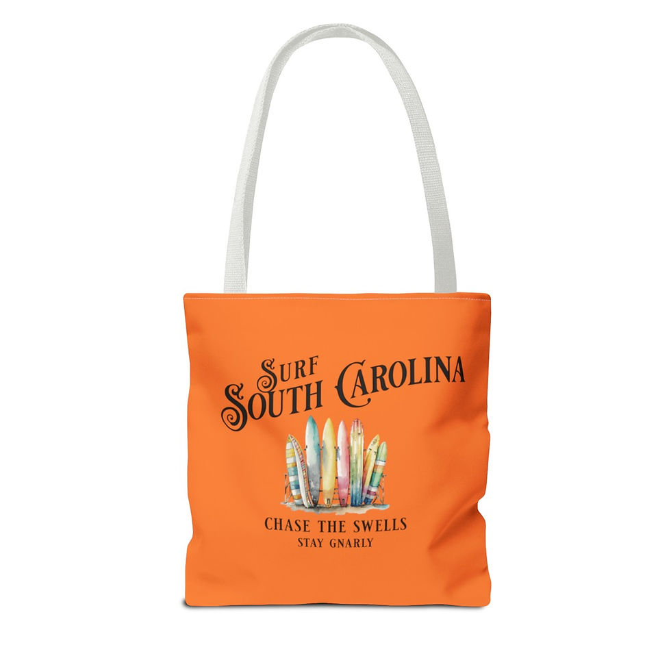 Thumbnail: Surf South Carolina: Beach Tote Bag (AOP)