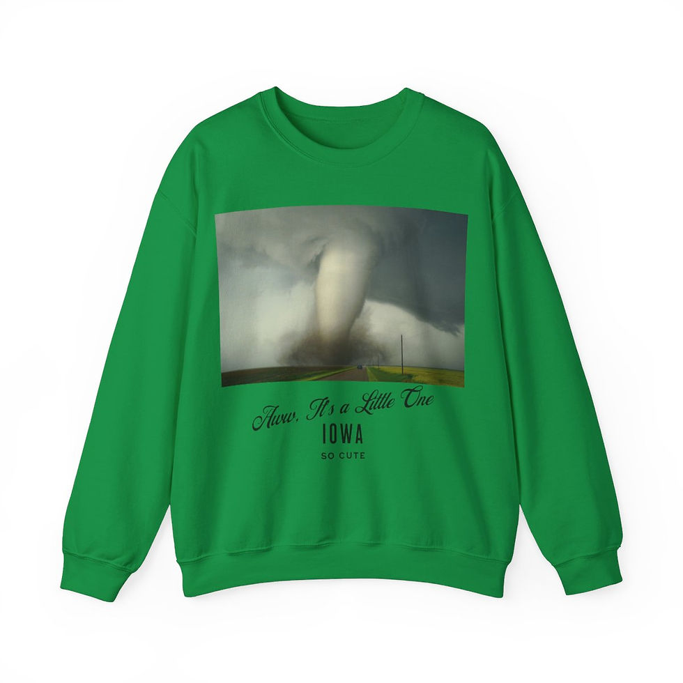 Thumbnail: Tornado Iowa: Unisex Heavy Blend™ Crewneck Sweatshirt