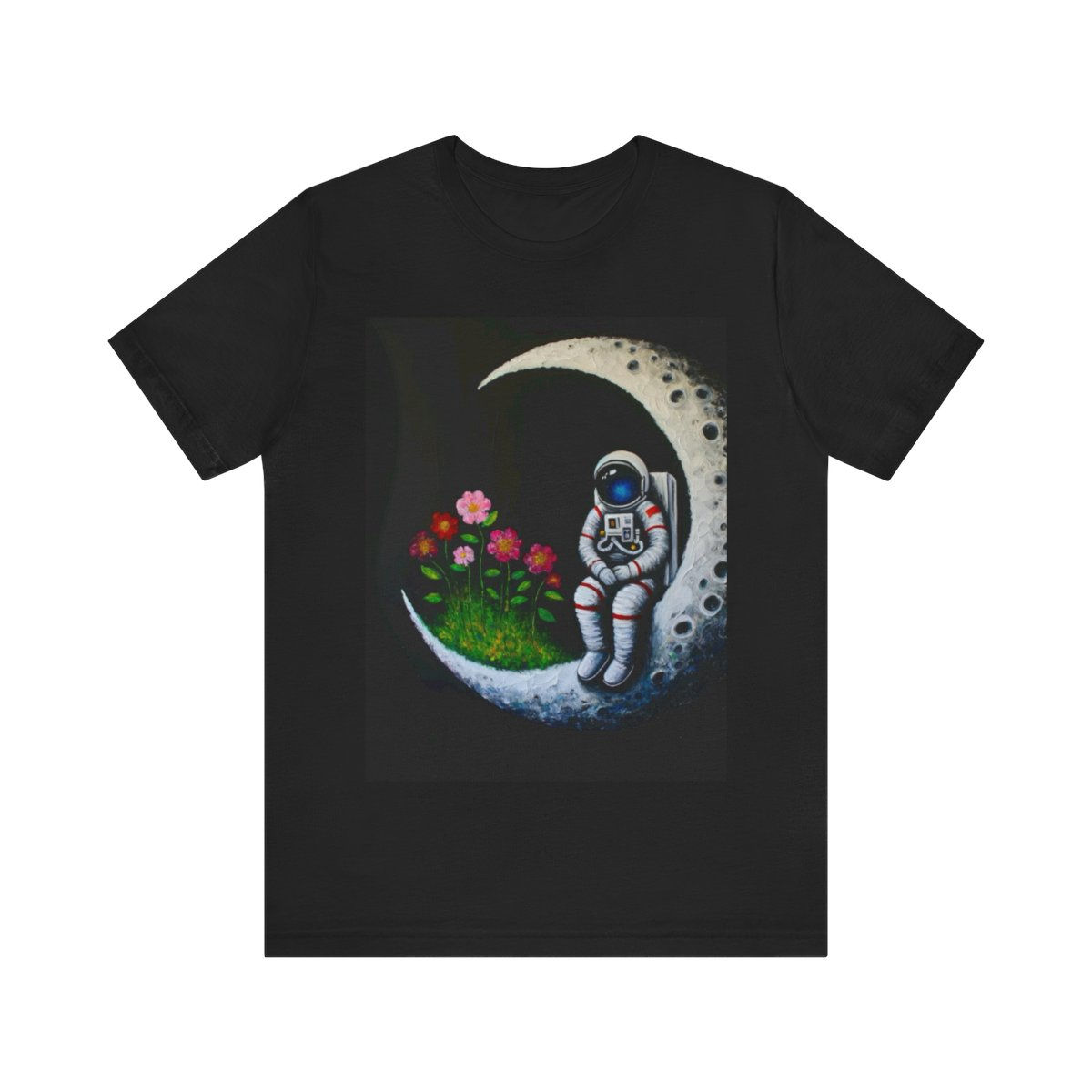 Moon 1: Unisex Jersey Short Sleeve Tee