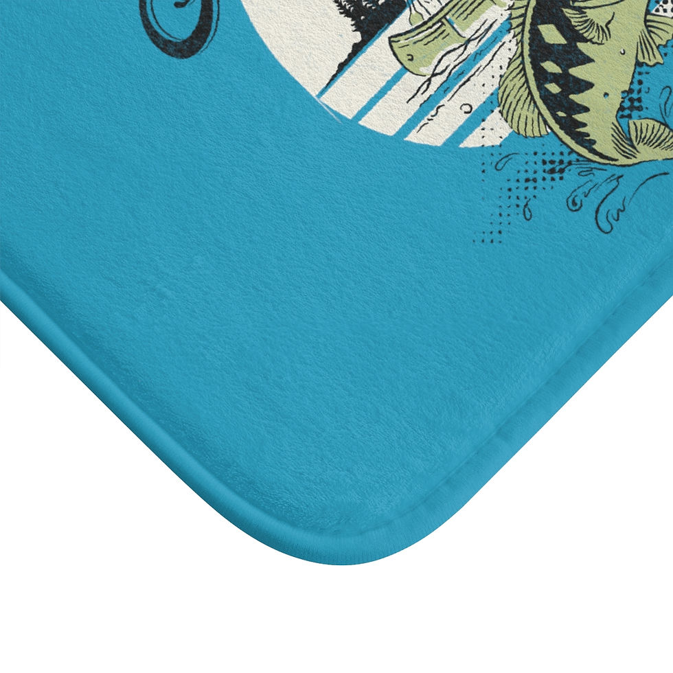 Thumbnail: Gone Fishin Mississippi: Bath Mat