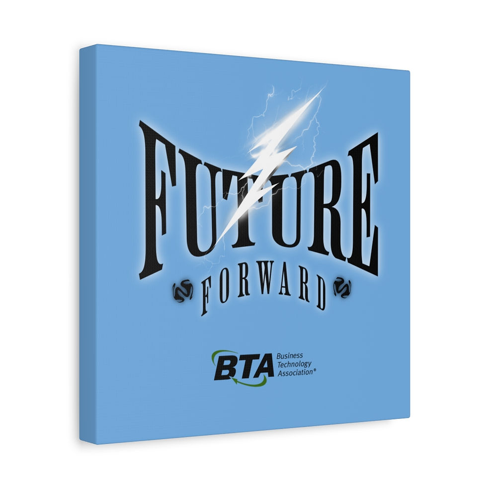 Thumbnail: Future Forward BTA 1: Matte Canvas, Stretched, 1.25"