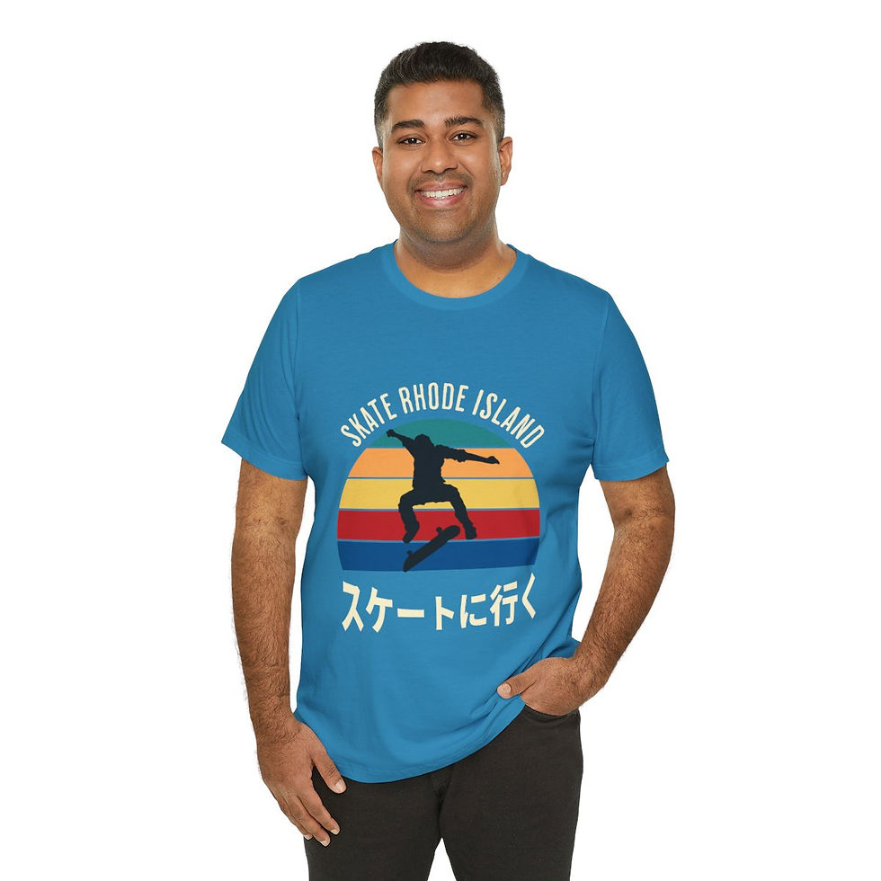 Thumbnail: Skate RI: Unisex Jersey Short Sleeve Tee