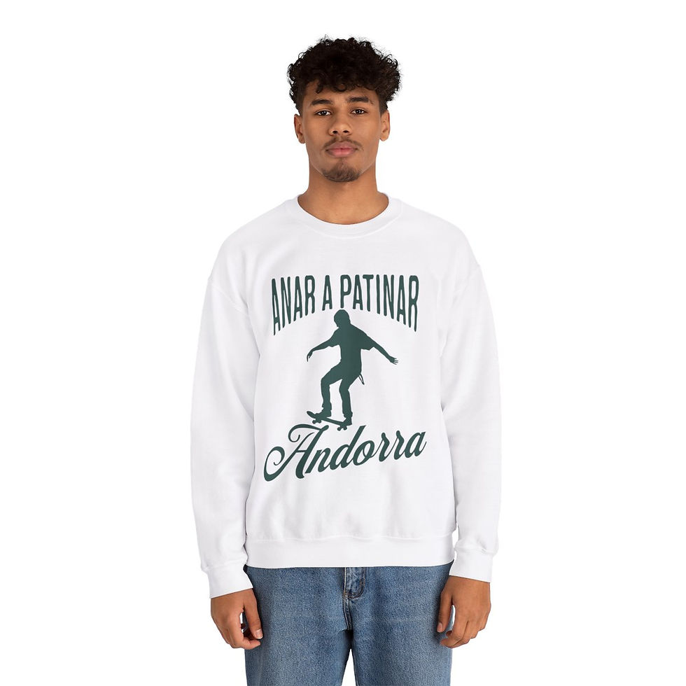 Thumbnail: Anar a Patinar: Unisex Heavy Blend™ Crewneck Sweatshirt