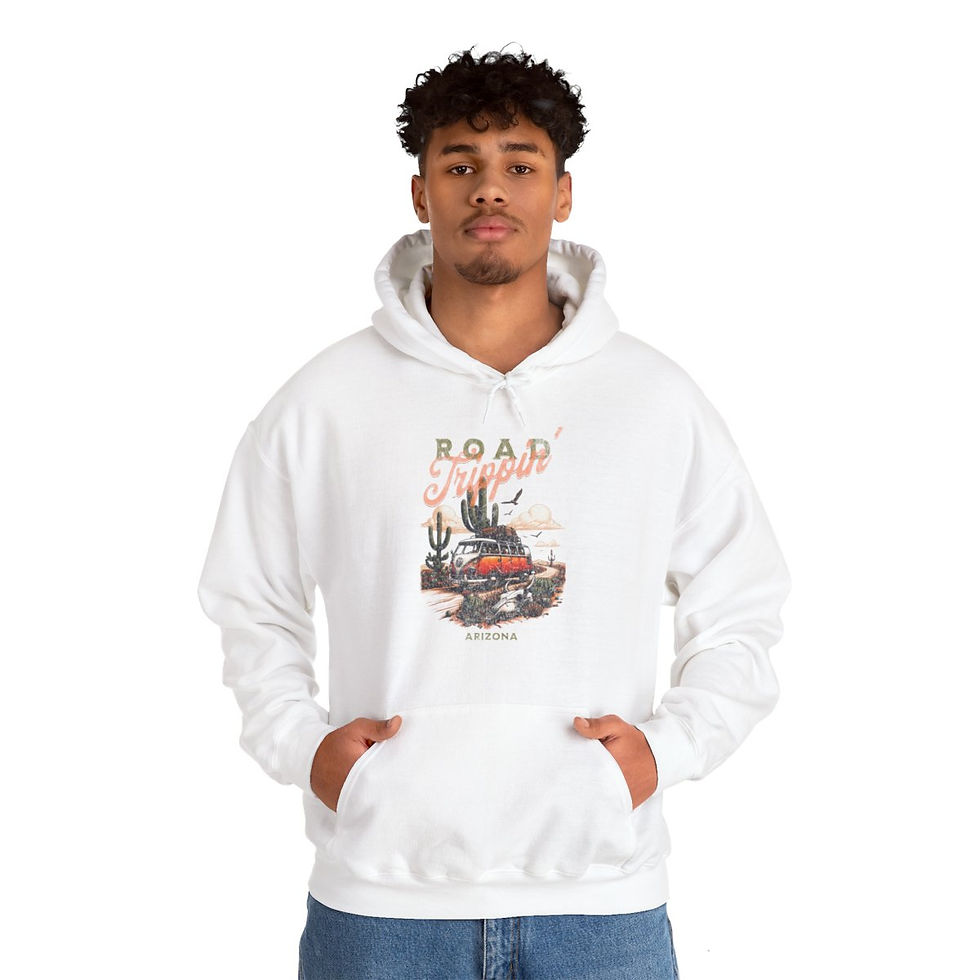 Thumbnail: Road Trippin AZ: Unisex Heavy Blend™ Hooded Sweatshirt