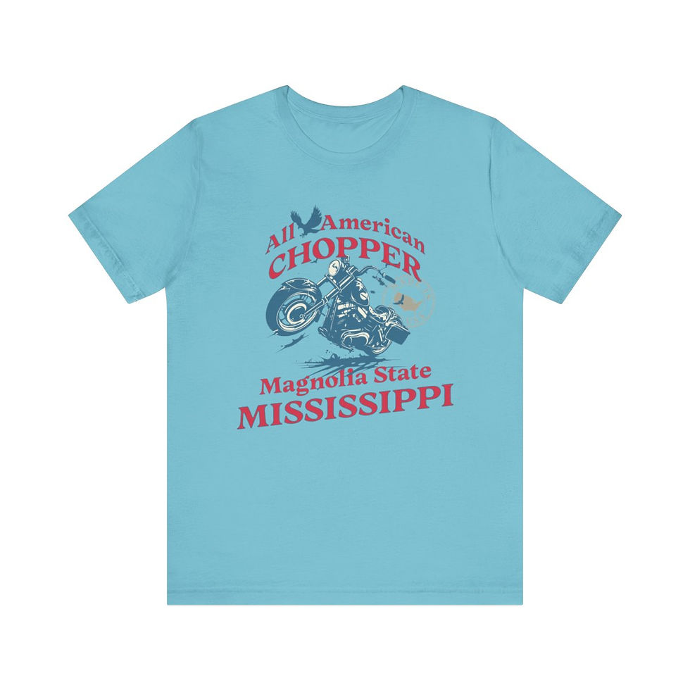 Thumbnail: American Chopper Mississippi: Unisex Jersey Short Sleeve Tee