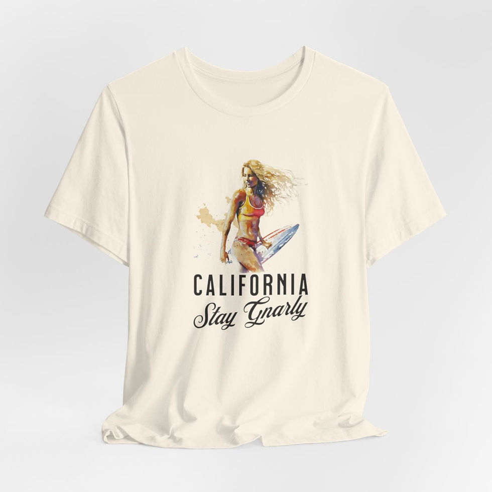 Thumbnail: Stay Gnarly CA: Unisex Jersey Short Sleeve Tee