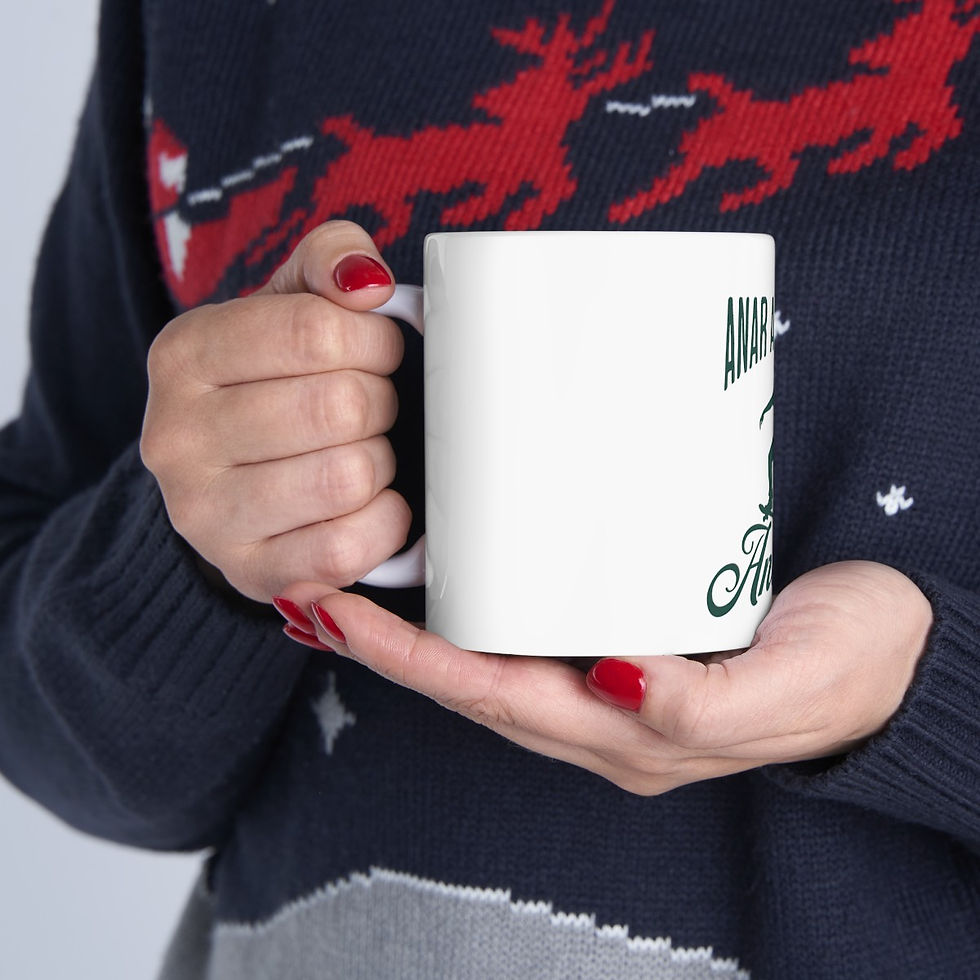 Thumbnail: Anar a Patinar Andorra: Ceramic Mug, (11oz, 15oz)