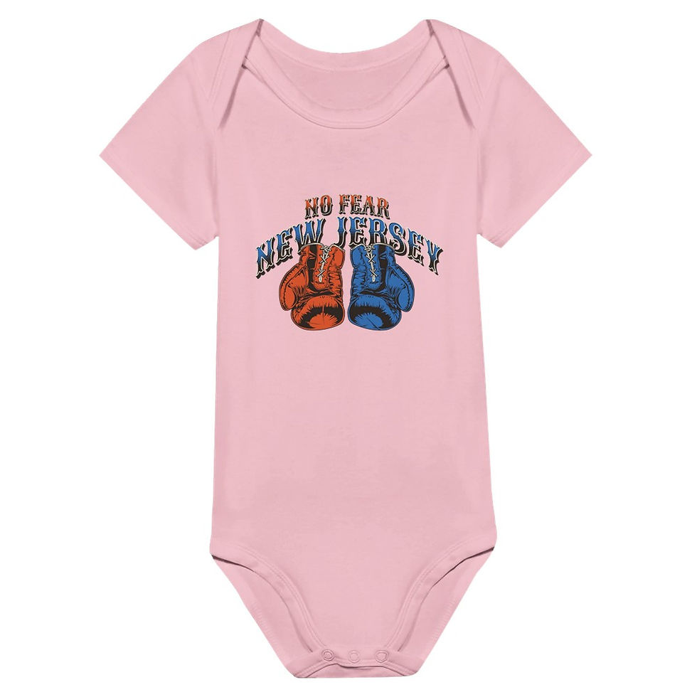 Thumbnail: No Fear NJ: Classic Baby Short Sleeve Bodysuit
