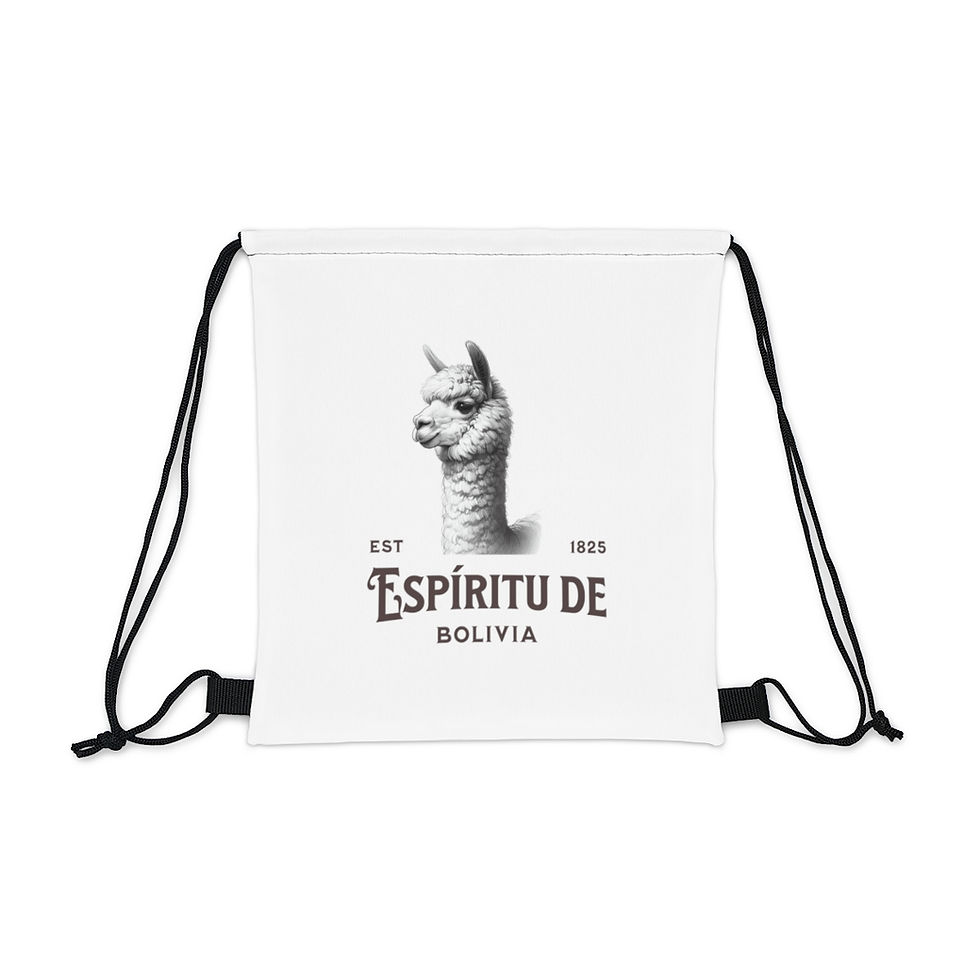 Thumbnail: Espiritu de Bolivia: Outdoor Drawstring Bag
