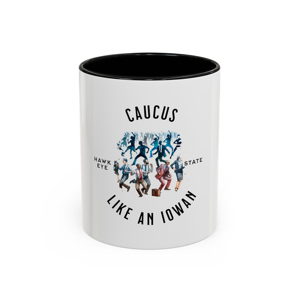 Thumbnail: Caucus Like an Iowan: Accent Coffee Mug (11, 15oz)