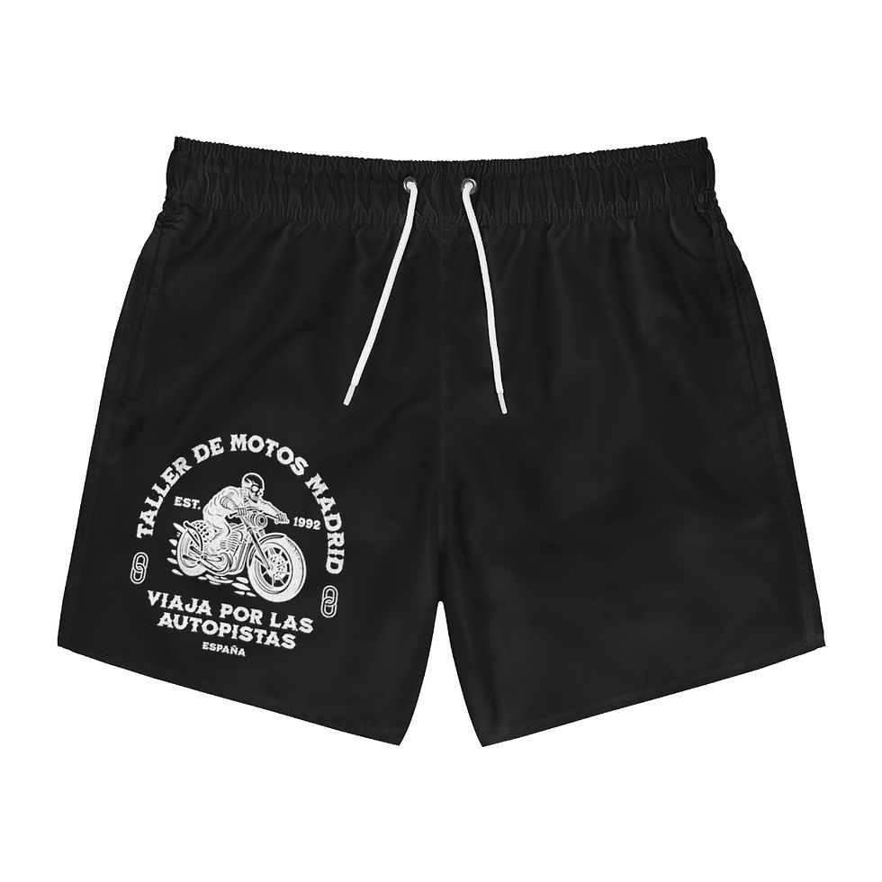 Motorcycle Spain: Swim Trunks (AOP)