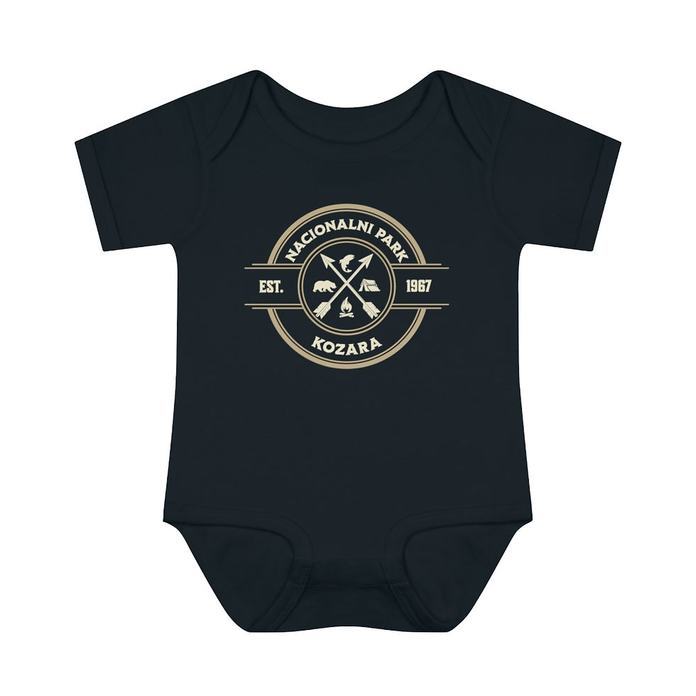 Thumbnail: Kozara Park Bosnia: Infant Baby Rib Bodysuit