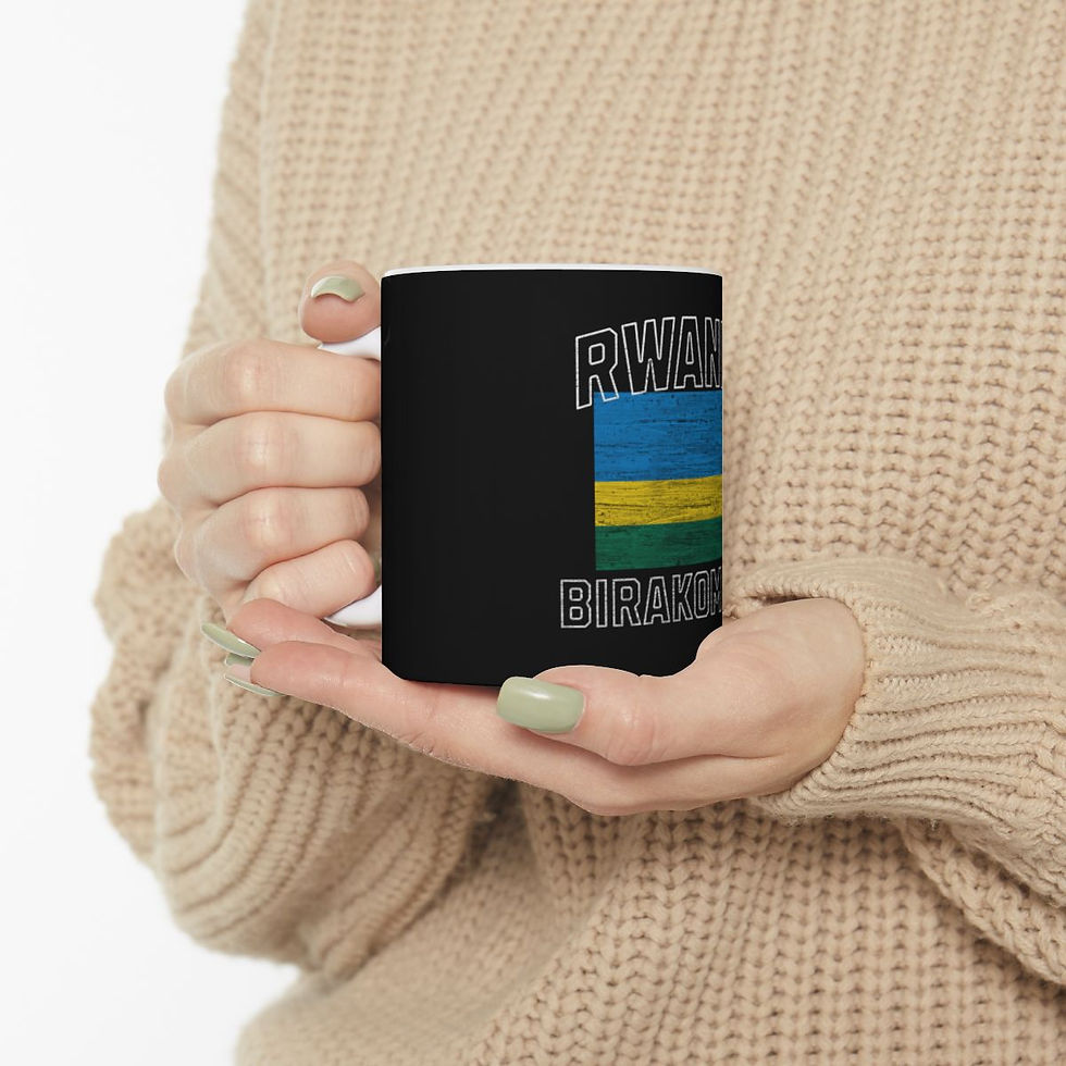 Thumbnail: Rwanda Tough Birakomeye Ceramic Mug, (11oz, 15oz)