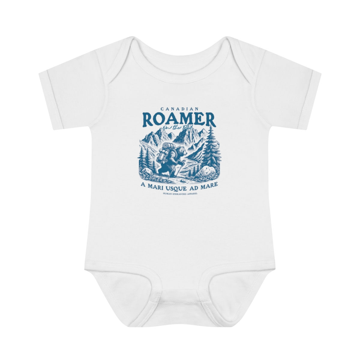 Canada Roamer: Infant Baby Rib Bodysuit