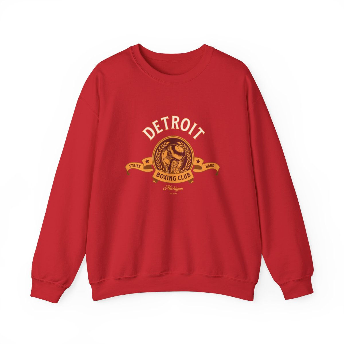 Detroit Michigan Boxing Club: Unisex Heavy Blend™ Crewneck Sweatshirt