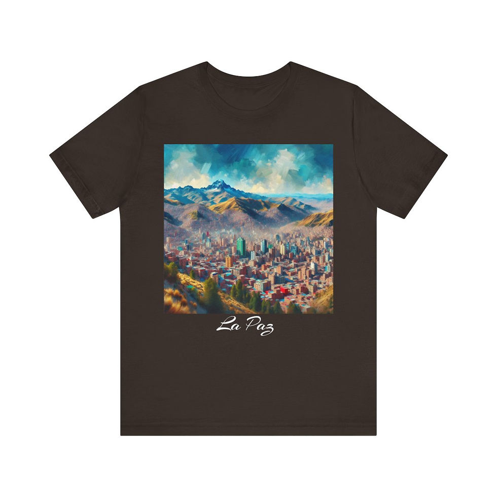 Thumbnail: La Paz Bolivia: Unisex Jersey Short Sleeve Tee
