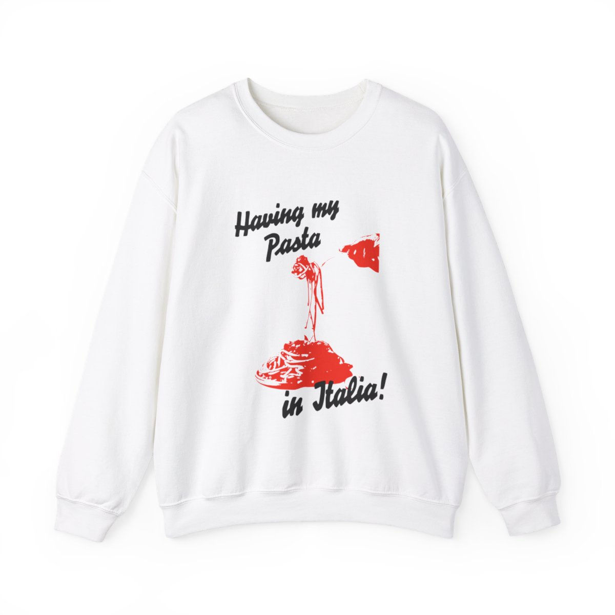 Italy Pasta: Unisex Heavy Blend™ Crewneck Sweatshirt