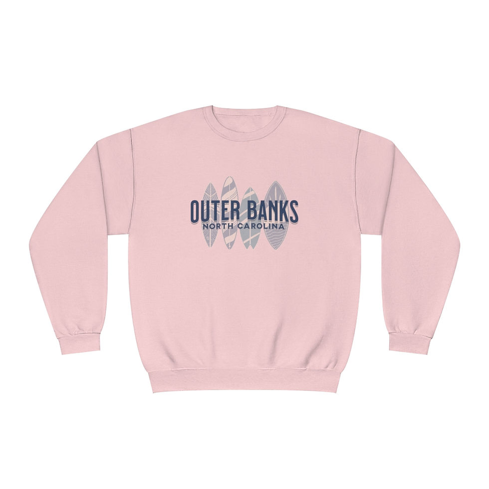 Thumbnail: Outer Banks North Carolina: Unisex NuBlend® Crewneck Sweatshirt
