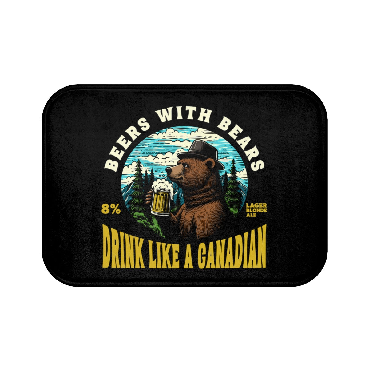 Beers with Bears Canada: Bath Mat