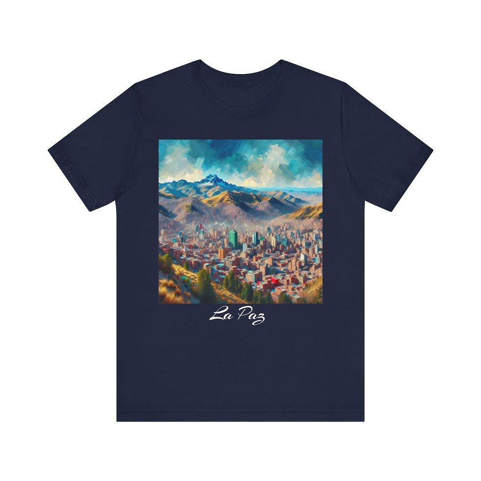 Thumbnail: La Paz Bolivia: Unisex Jersey Short Sleeve Tee