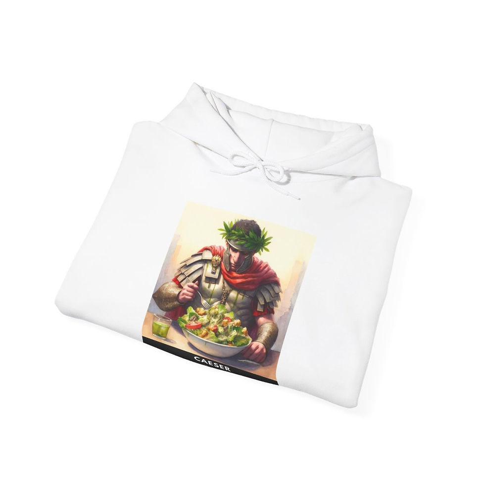 Thumbnail: Caeser Salad Augustus: Unisex Heavy Blend™ Hooded Sweatshirt