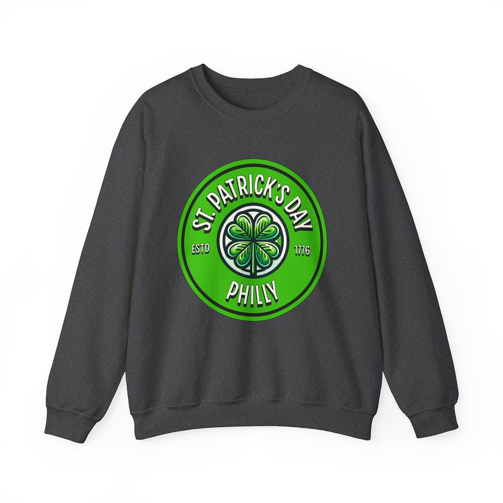 Thumbnail: St. Patty's Philly Pennsylvania: Unisex Heavy Blend™ Crewneck Sweatshirt