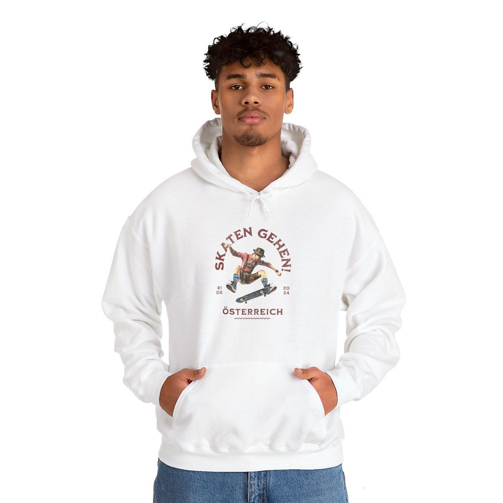 Thumbnail: Skaten Gehen: Unisex Heavy Blend™ Hooded Sweatshirt