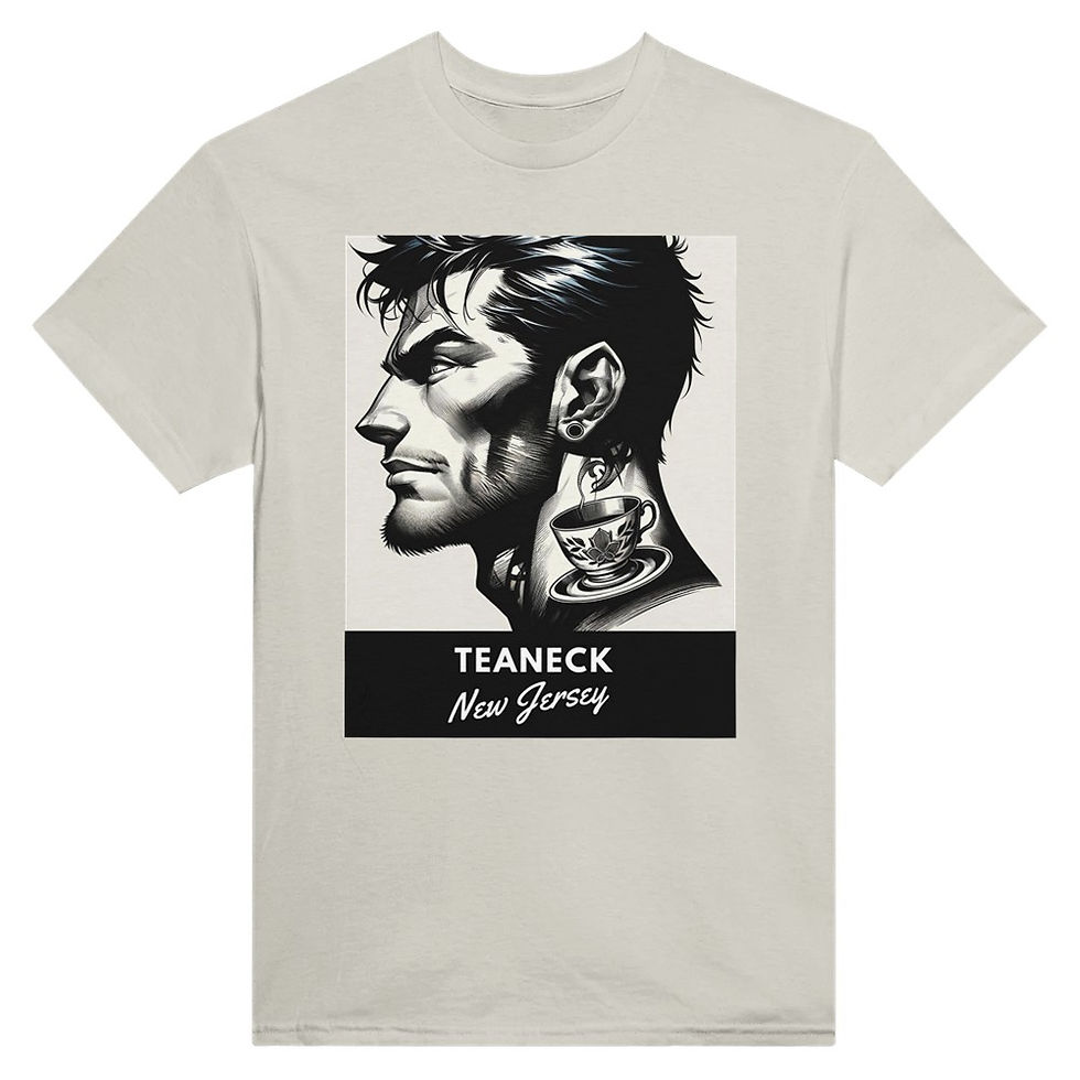 Thumbnail: Teaneck: Heavyweight Unisex Crewneck T-shirt