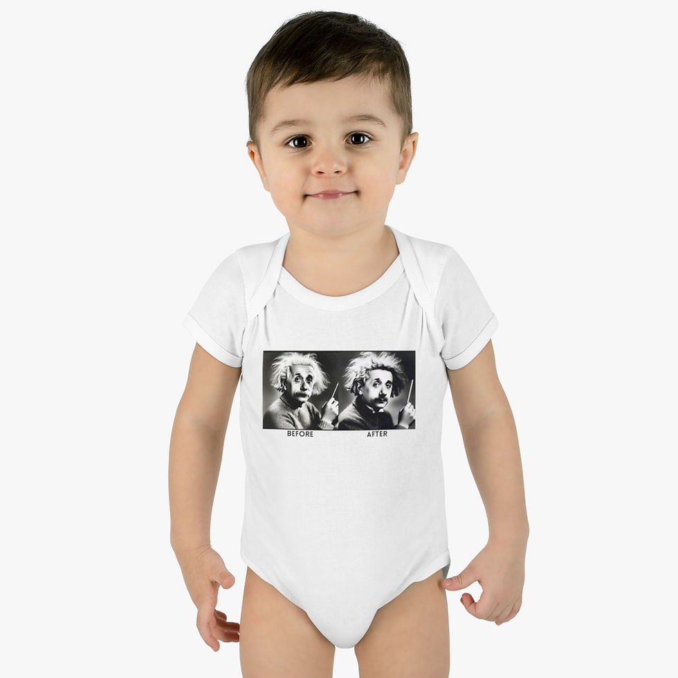 Thumbnail: Before After: Infant Baby Rib Bodysuit