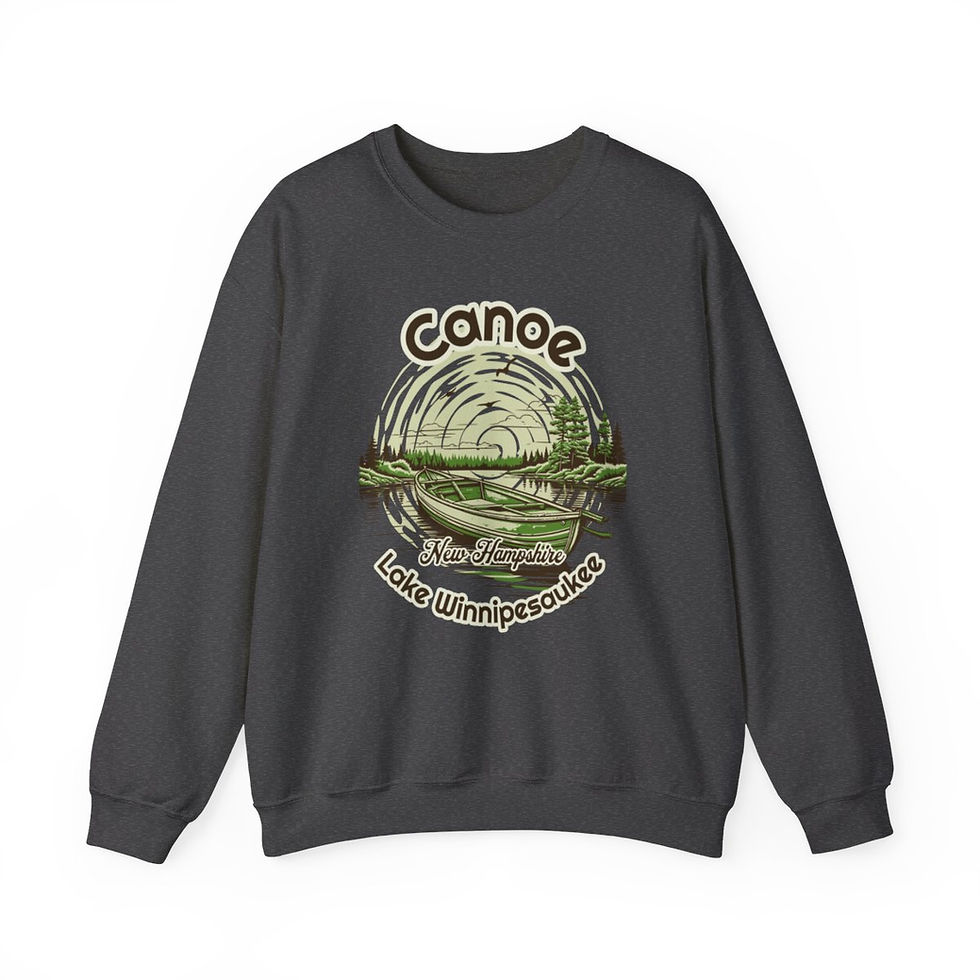 Thumbnail: Canoe New Hampshire: Unisex Heavy Blend™ Crewneck Sweatshirt