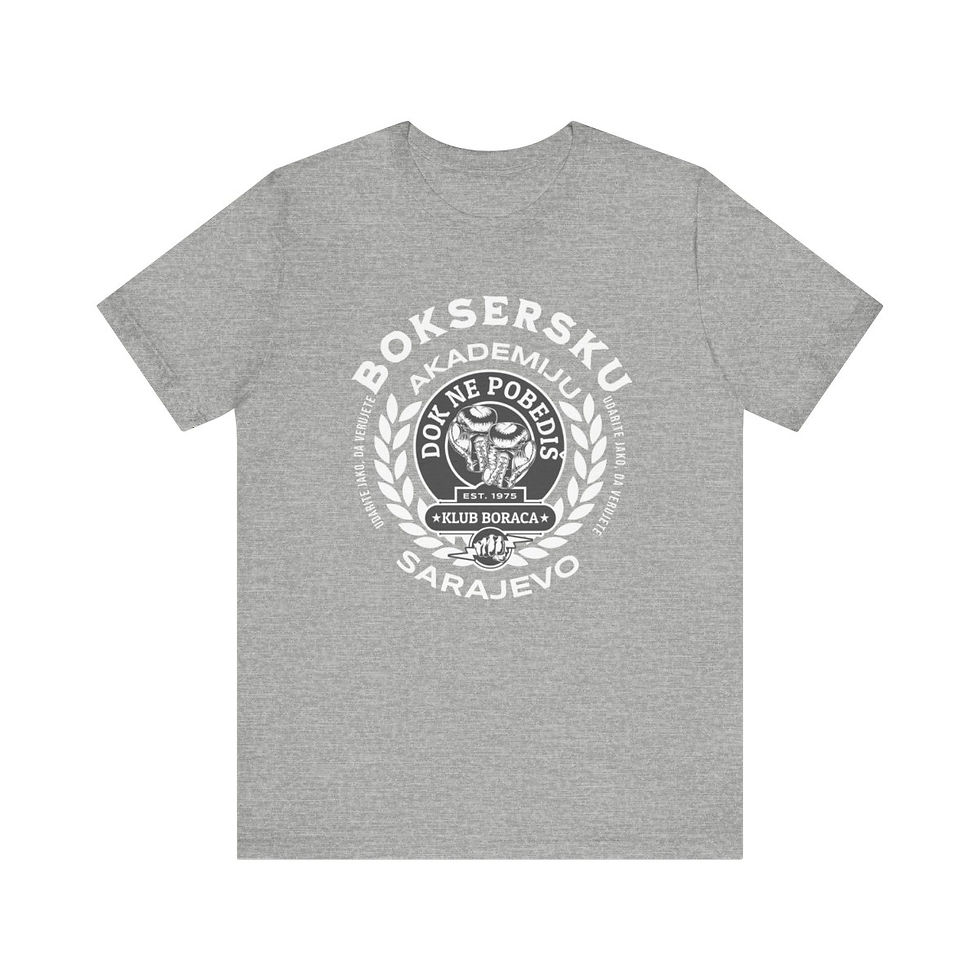 Thumbnail: Boksersku Bosnia: Unisex Jersey Short Sleeve Tee