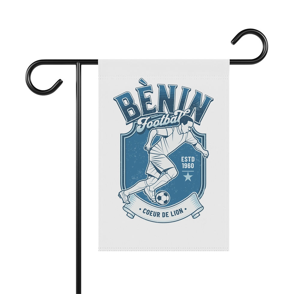 Thumbnail: Benin Football: Garden & House Banner