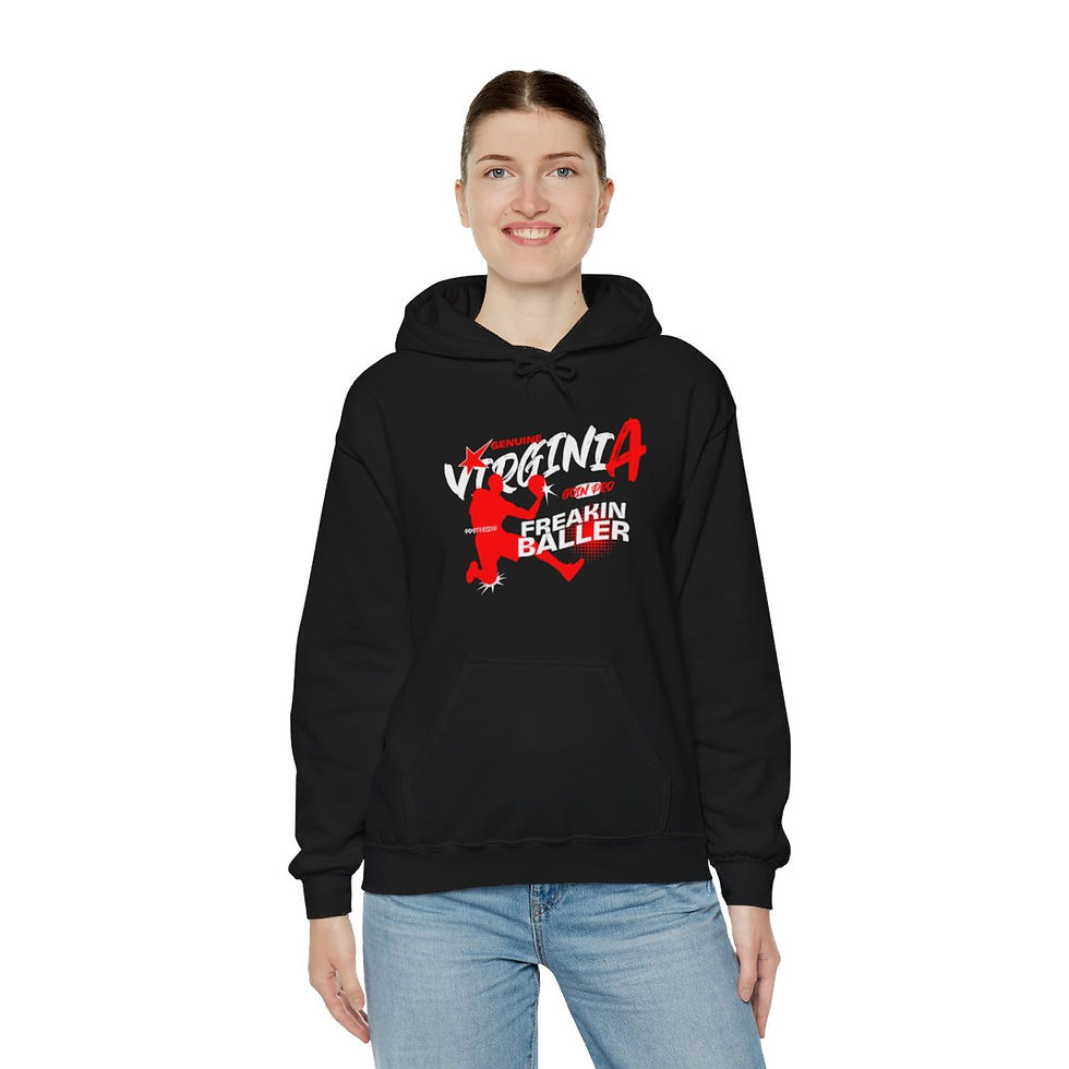 Thumbnail: Virginia Baller 2: Unisex Heavy Blend™ Hooded Sweatshirt
