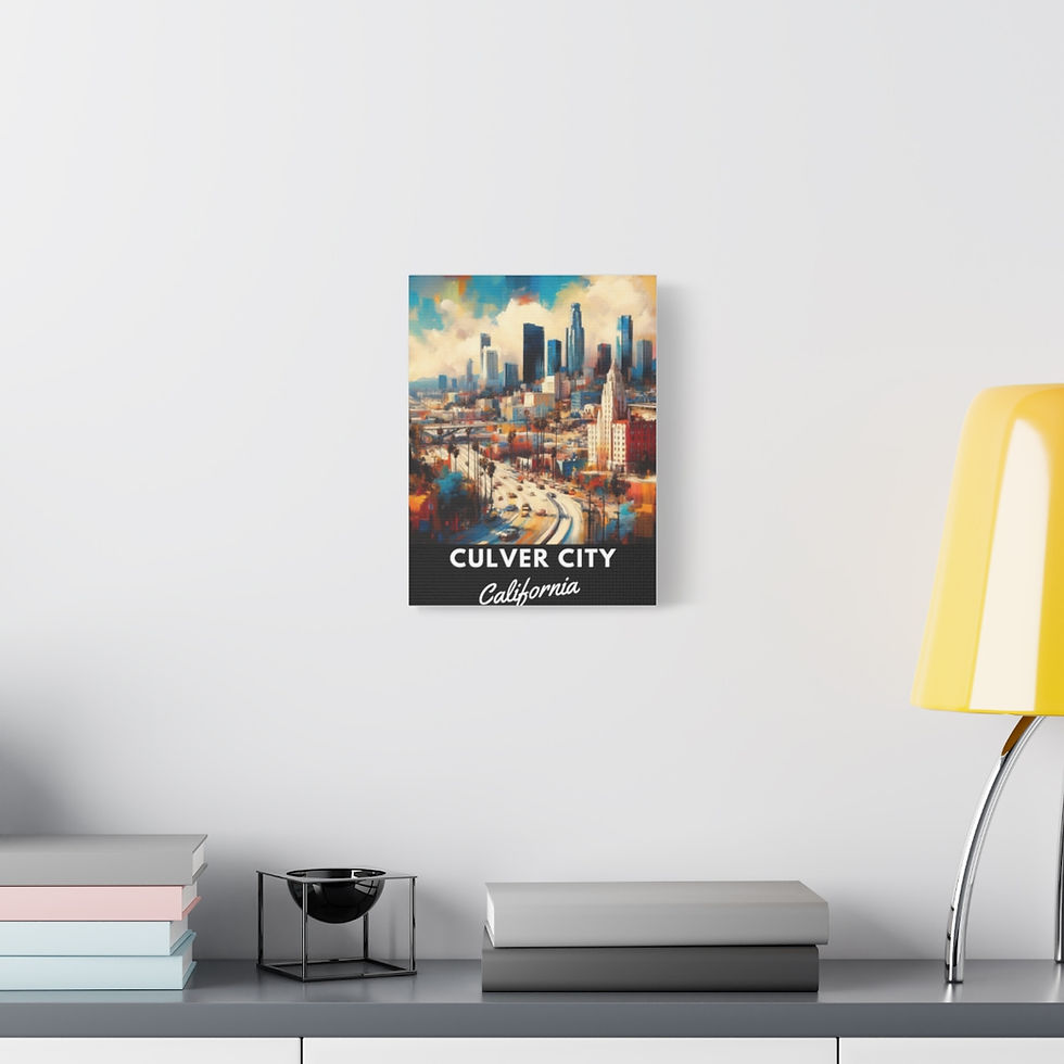 Thumbnail: Culver City: Matte Canvas, Stretched, 1.25"