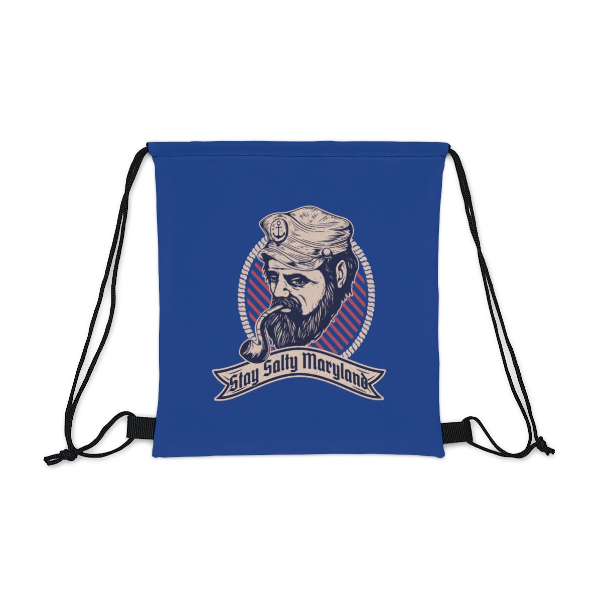 Stay Salty Maryland: Outdoor Drawstring Bag