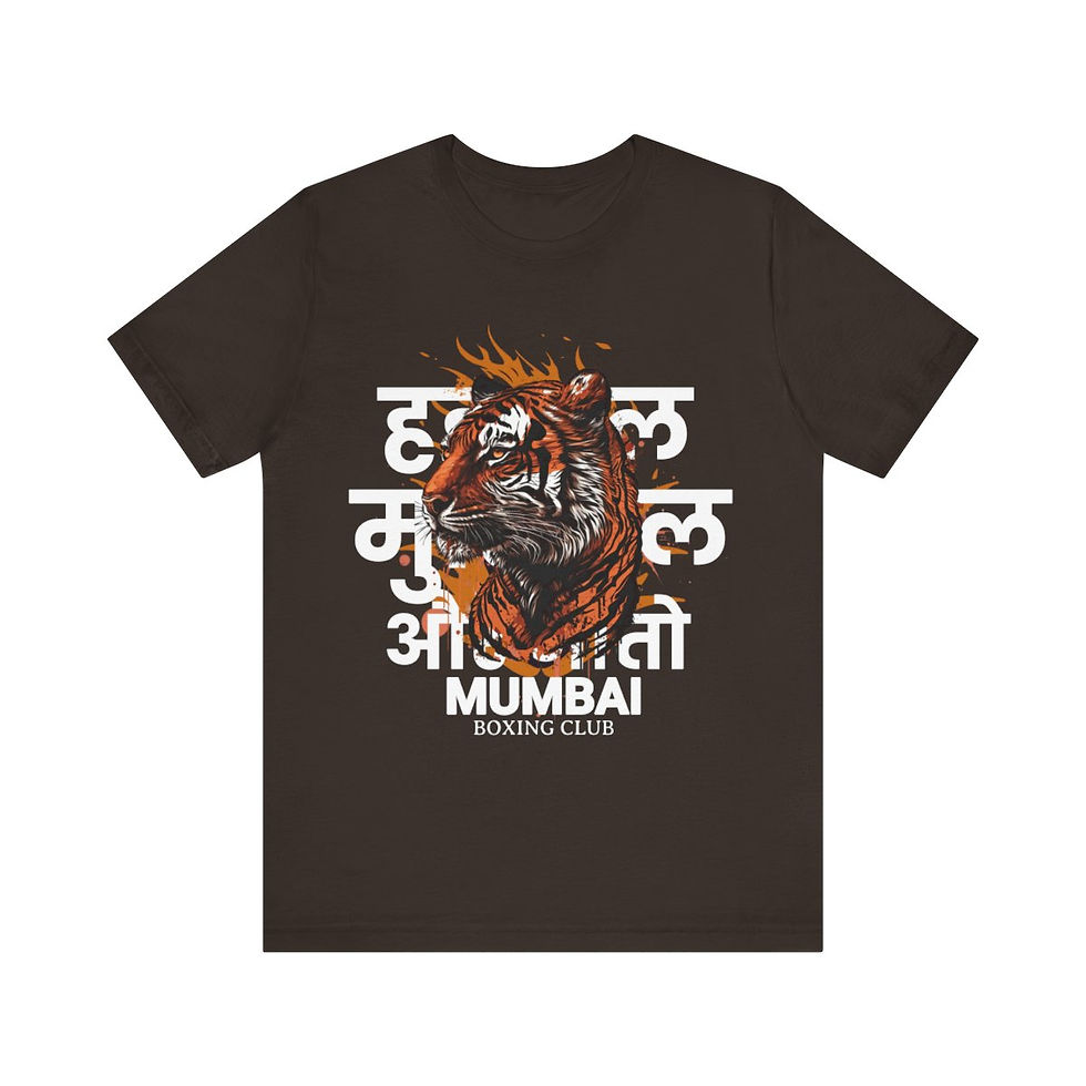 Thumbnail: Mumbai Boxing Club: Unisex Jersey Short Sleeve Tee