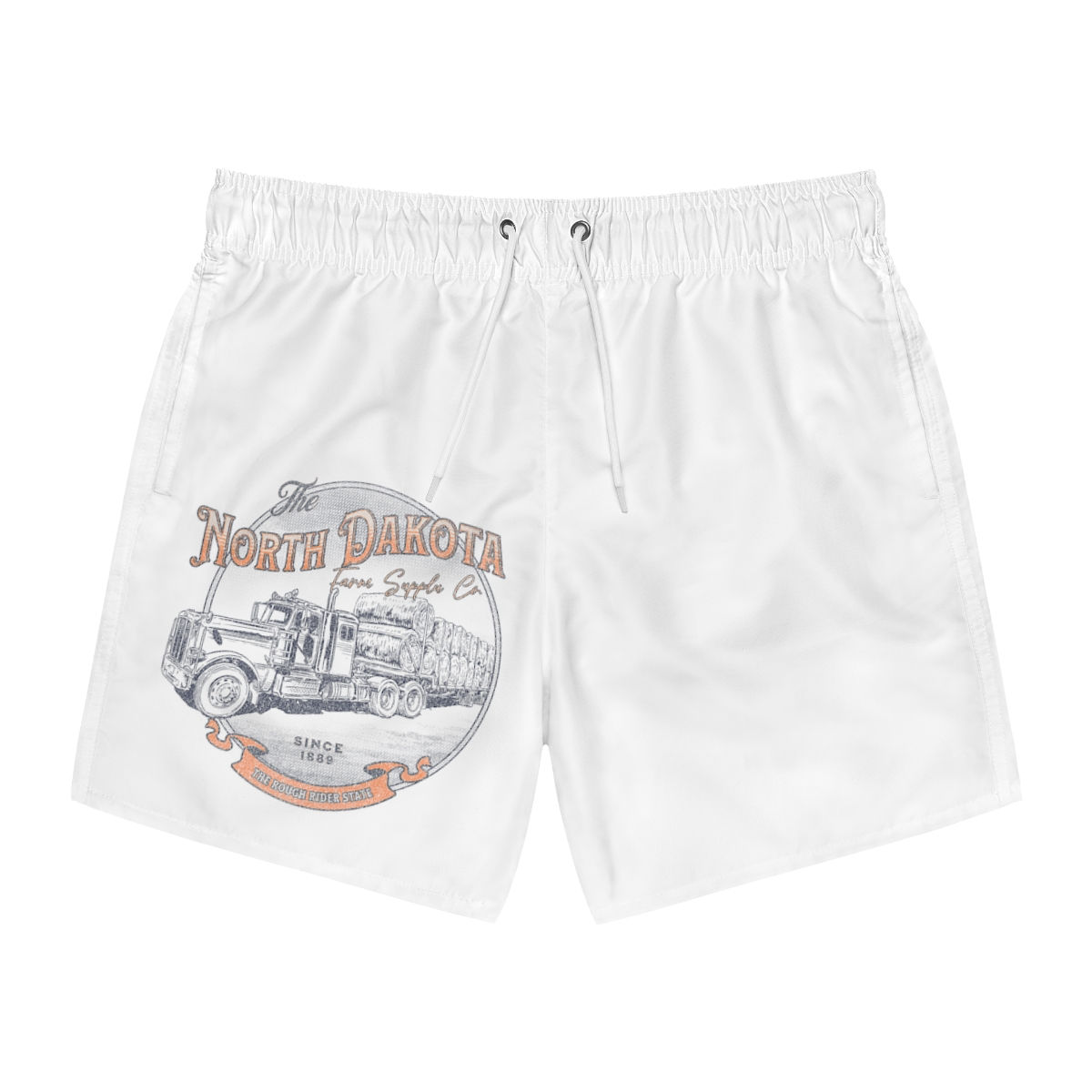 North Dakota Farm Supply: Swim Trunks (AOP)
