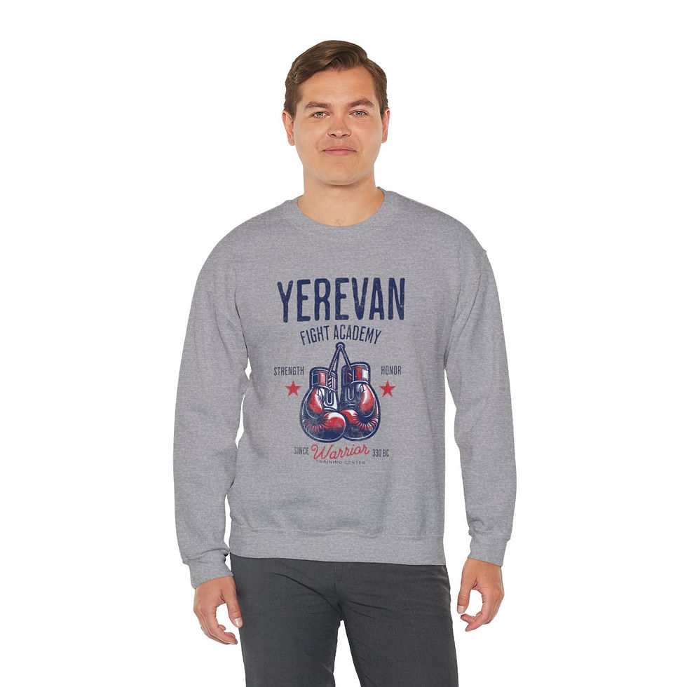 Thumbnail: Yerevan Fight Academy: Unisex Heavy Blend™ Crewneck Sweatshirt
