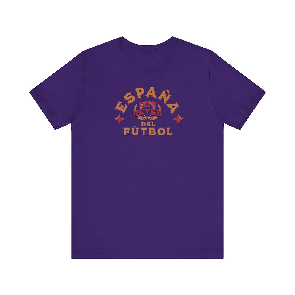Thumbnail: Los Reyes de Futbol Spain: Unisex Jersey Short Sleeve Tee