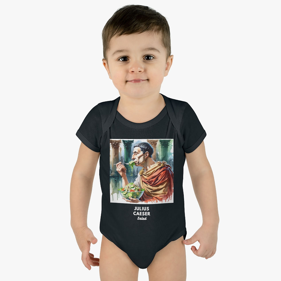 Thumbnail: Julius Caeser Salad: Infant Baby Rib Bodysuit